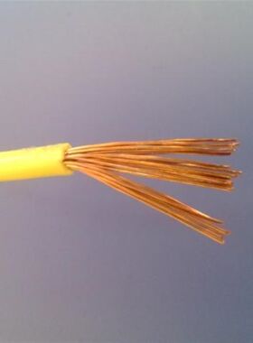 亿润家用细多股软电线BVR6平方国标电缆单芯铜塑铜芯软线线1米六