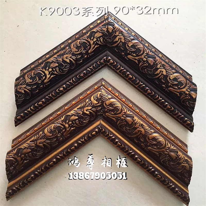 PS线条装饰线条背景墙线条门套线字画国画欧式装潢框条K9003