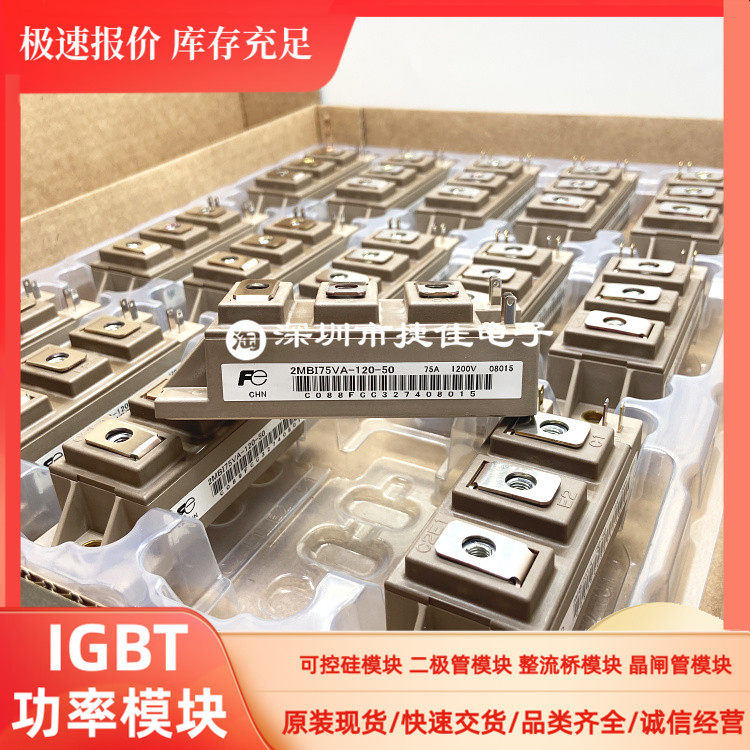 直拍2MBI75VA-120-50 2MBI75U4A-120-50 2MBI100U4A-120-50 2MBI5 - 实物图