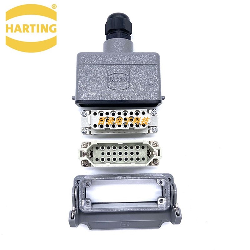 HARTING重载连接器 25针25芯 发那科机器人插头 HAN 25D-M/F 哈丁