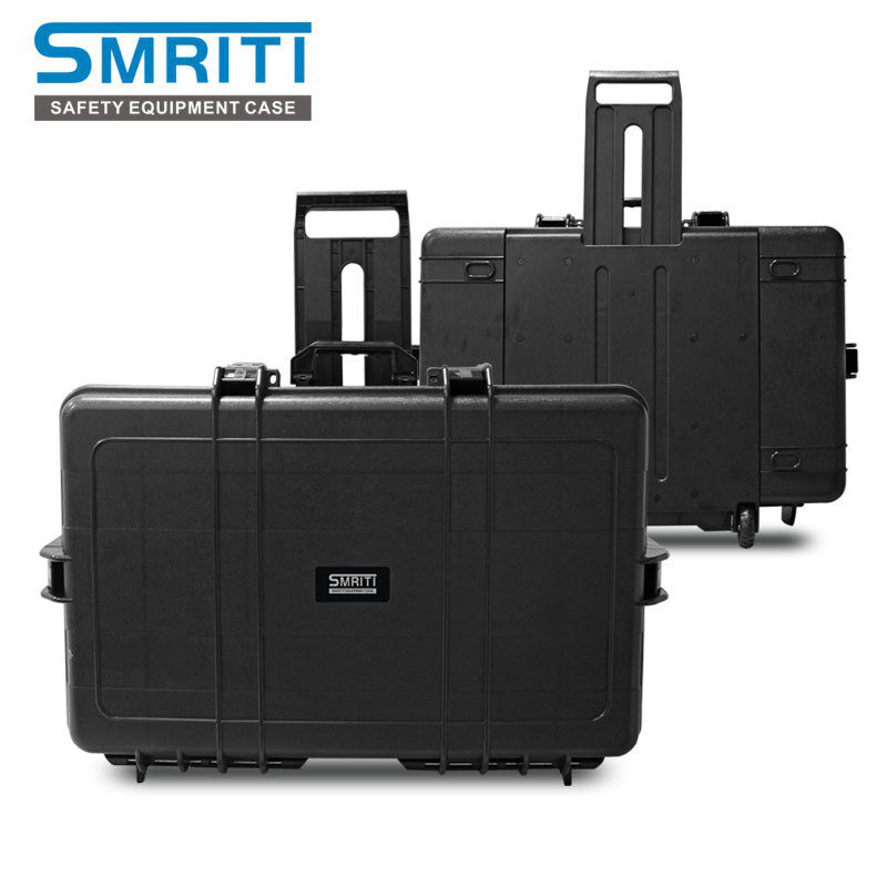 SMRITI传承防护箱GD2116塑料多功能拉杆大码工具箱仪器设备保护箱
