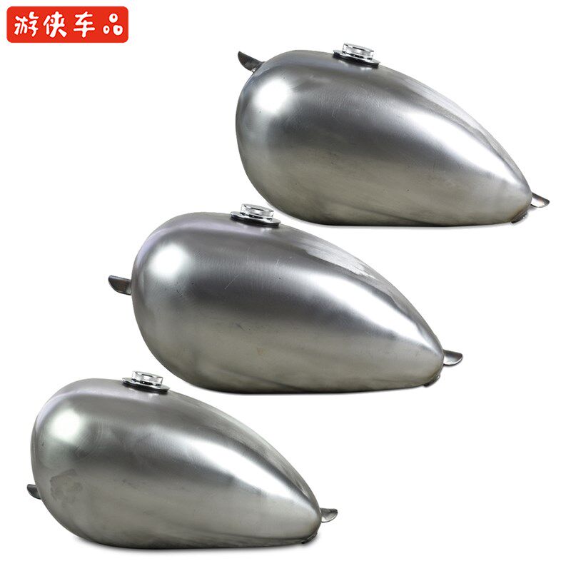 复古摩托车改装chopper太子bobber油壶哈雷化油器蛋形南瓜油箱