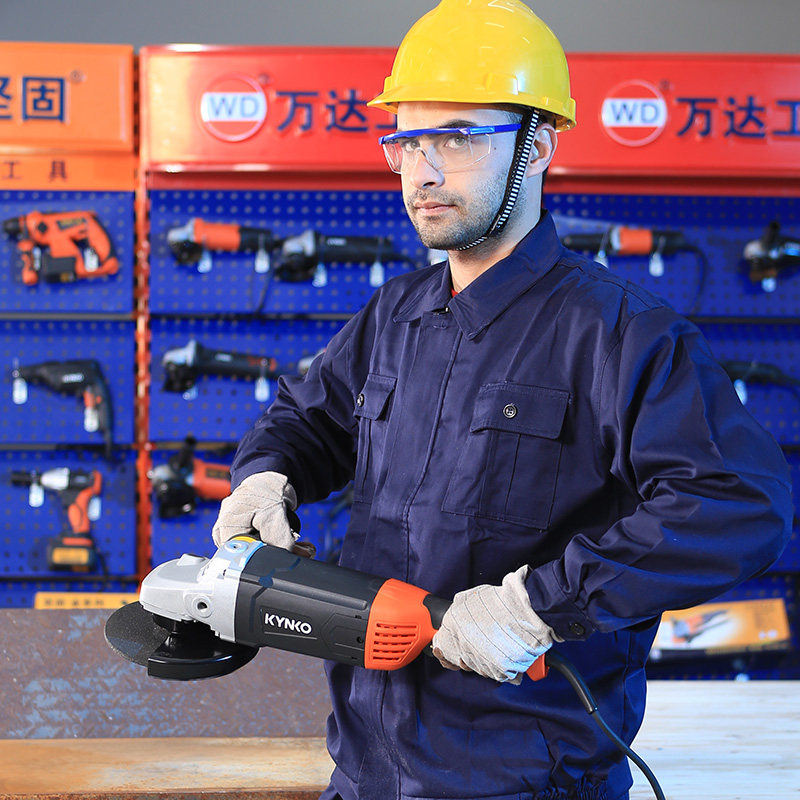 坚固大霸王角磨机角膜机180切割机230大理石抛光机工业级电动工具