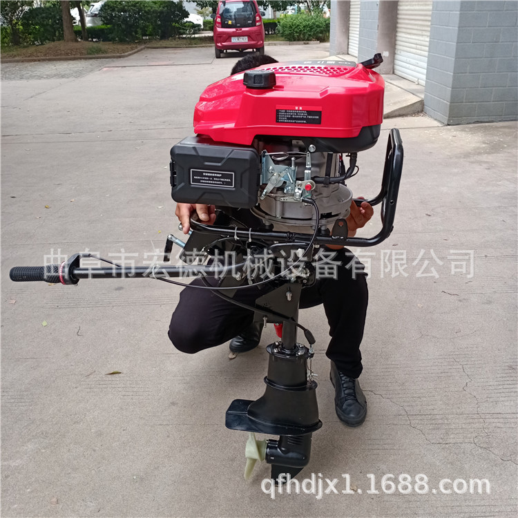小型渔船舷外汽油挂浆推进器