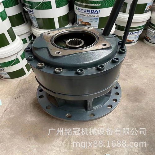 现代R385R375回转牙箱回转减速机回转齿轮箱回转减速器