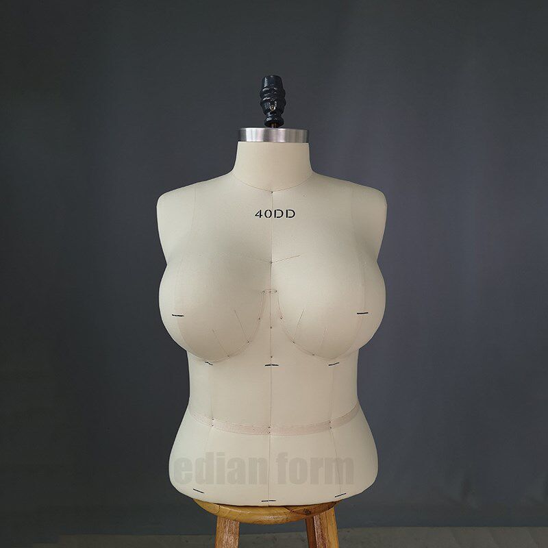 欧试内衣胸制立裁人台定模36B-40D杯型半身胸模美衣模特