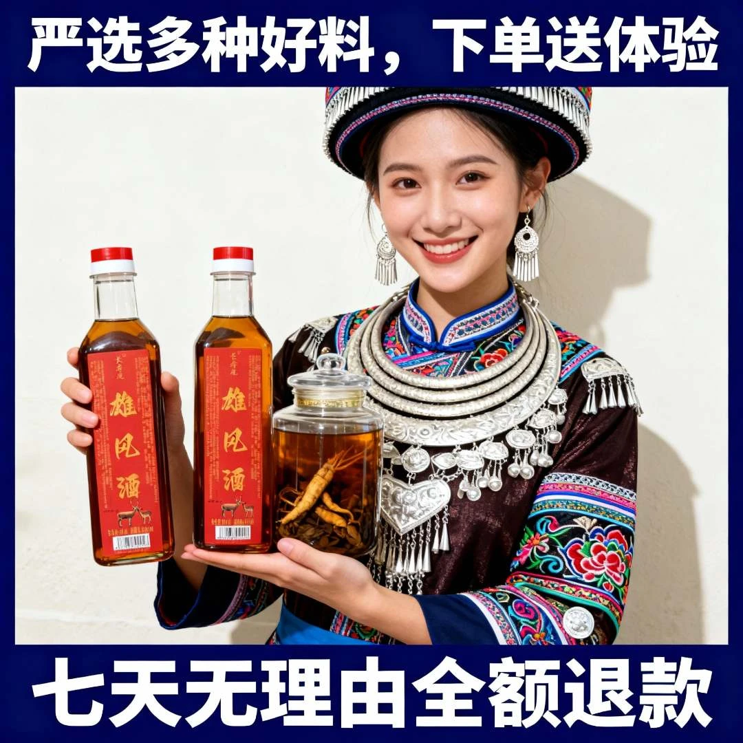 【男人的酒 支持试喝】纯粮泡制酒雄风酒高配版男士滋补养生酒