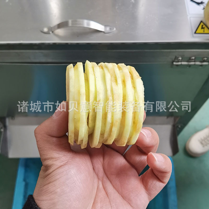 下压式红薯切片机冻干果蔬切片设备土豆切圆片机