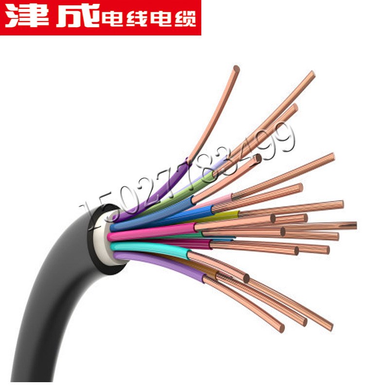 RVV电源线家用户外2/3/4/5芯1.0D/1.5/2.5/4平方软芯电线电缆