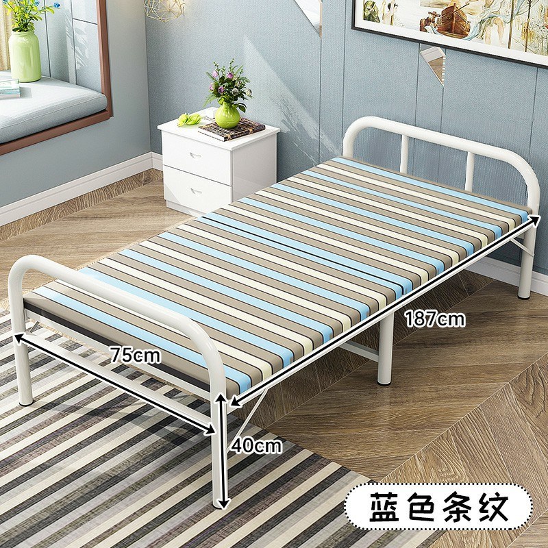 曙亮折叠床单人床家用成s人午休床简易租房儿童床木板午睡沙发铁