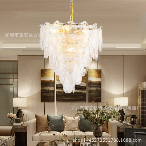 设计师后现代客厅餐厅灯轻奢