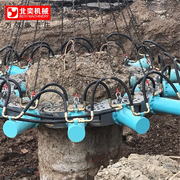 凿除灌注桩头破桩机 80直径桩头液压破桩机