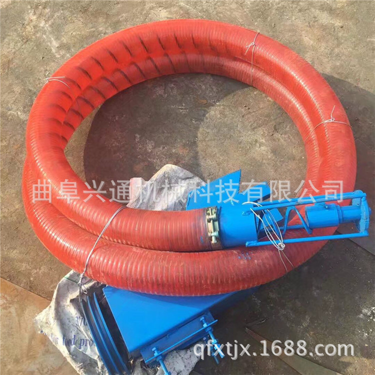 车挂电动吸粮机 稻谷粮仓上粮机 软管汽油 电动抽粮机