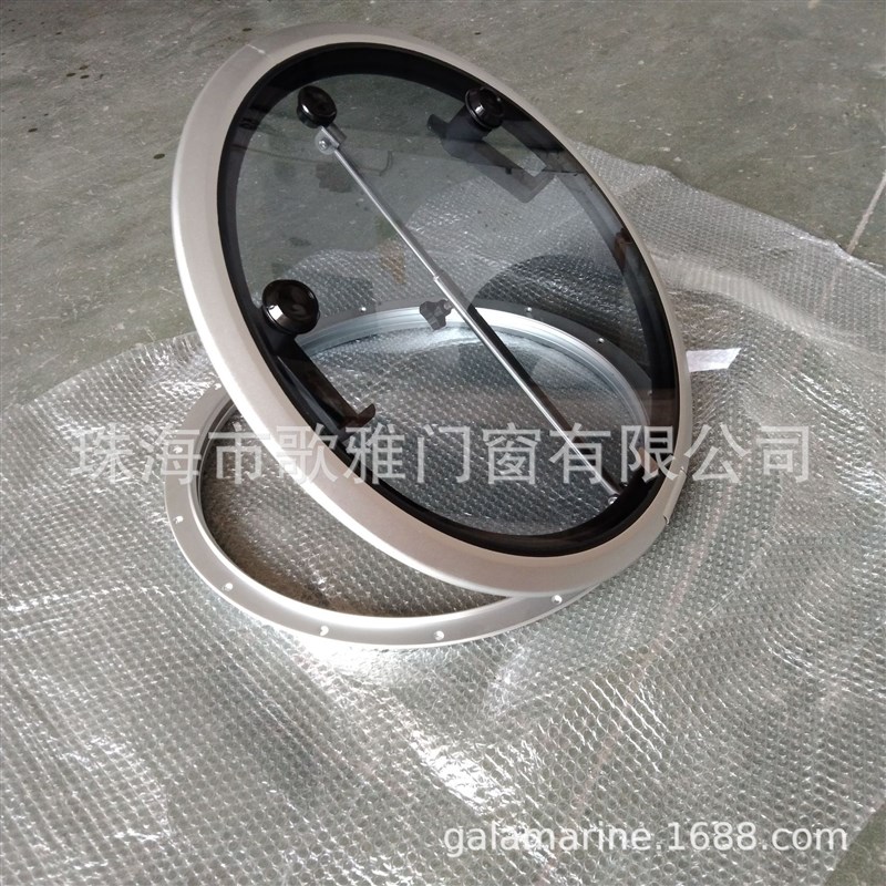 天窗BRD625 圆形房车船艇用建筑透光窗篷房星R空铝合金窗圆形天窗