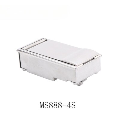 MS888-4S不锈钢镜面面板锁户外机柜锁ms887P箱式变门锁文件柜门锁