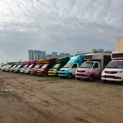 移动彩屏LED广告宣传车