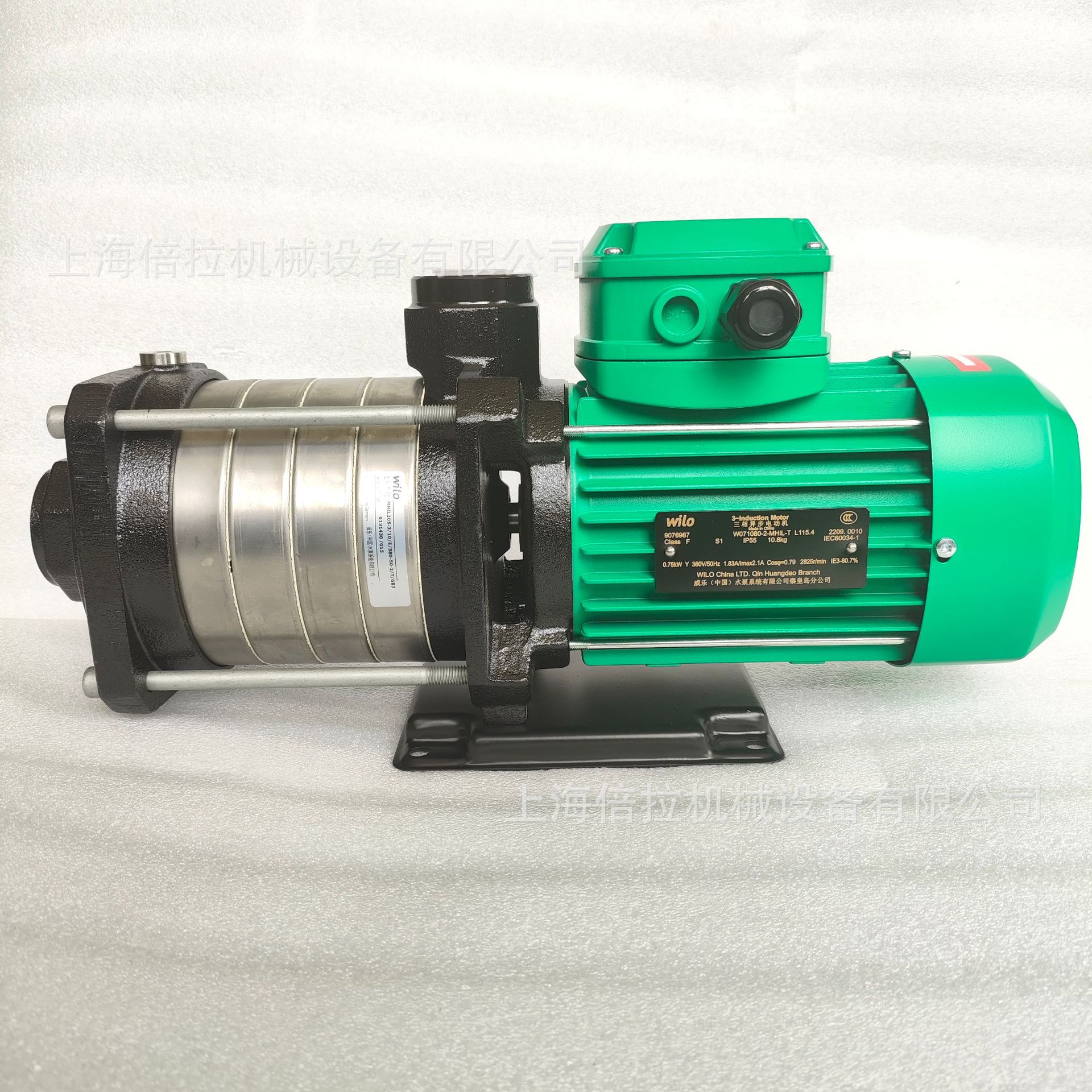 威乐MHIL403三相热水循环泵550W不阻塞增压水泵威乐维修