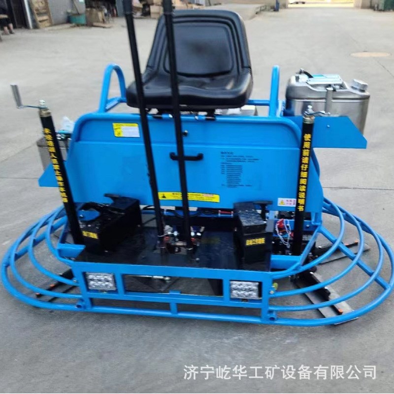 全自动双磨盘水泥里面收光机F大型混凝土座驾式抹光机