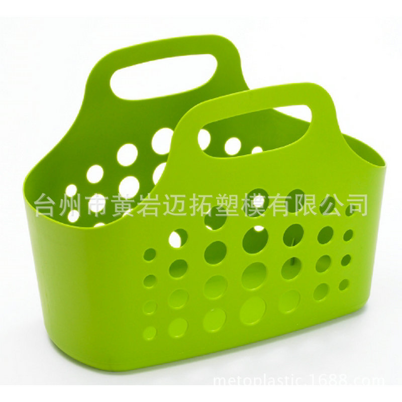 超市塑料购物手提篮模具