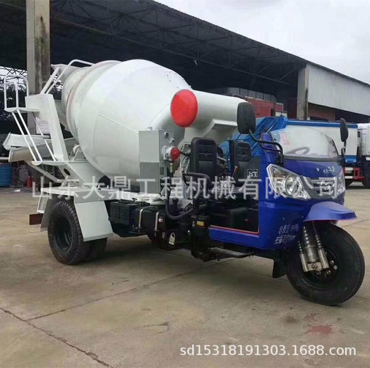 农村三轮搅拌罐车 时风三轮混凝土搅拌车 三轮混凝土搅拌车生产商