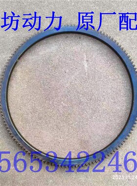 潍坊潍柴华丰4100 46轮2 R4105 1105 6110 飞0齿圈 柴油机配件