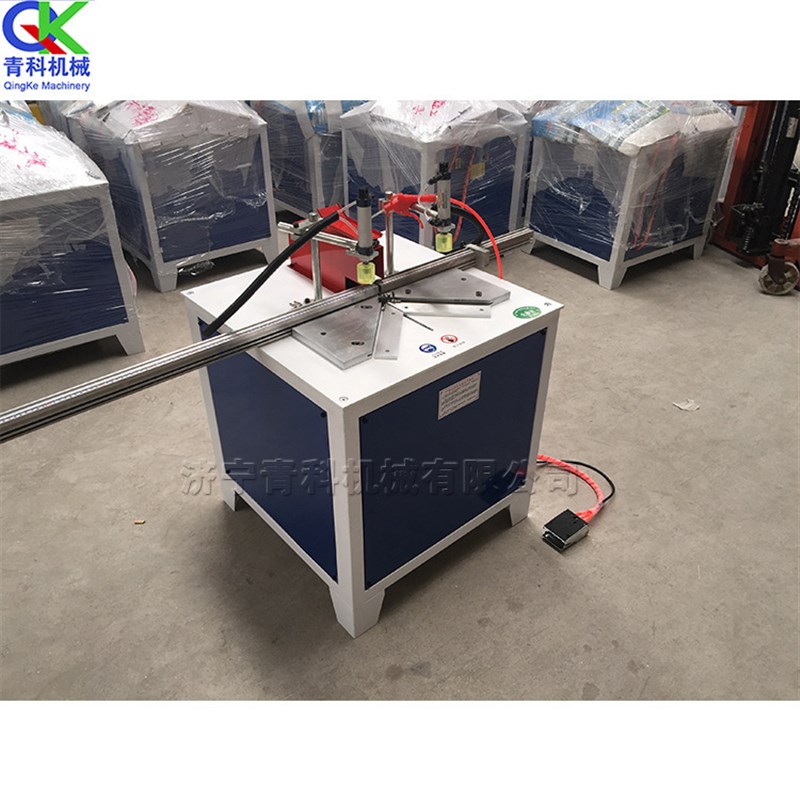 木制家具锯切加工设备 橱柜门晶钢门切割机  直角C角铝型材剪角机