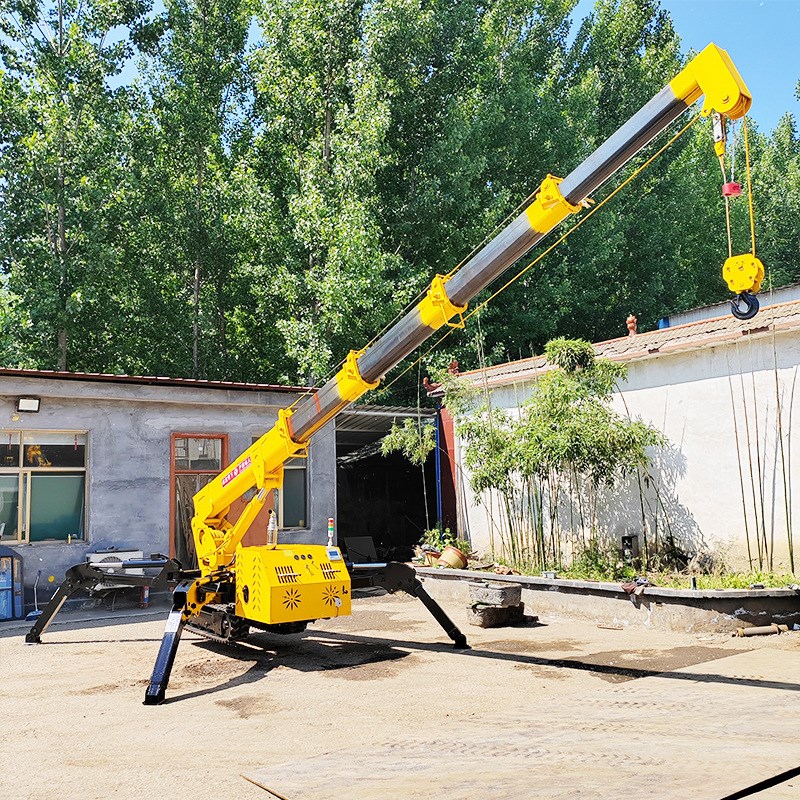 供应小型3吨蜘蛛吊 q微型遥控起重机吊车 蜘蛛吊车折臂式蜘蛛吊