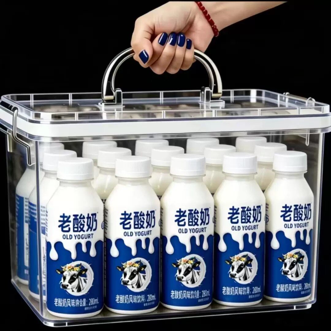 【特价24瓶】老酸奶原味老牌子原味发酵老酸奶280ml营养纯奶整箱