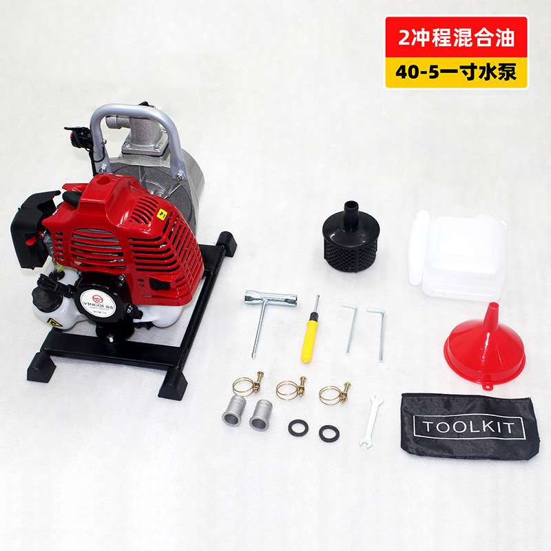 汽油机水泵高压园林家用1寸浇菜自吸泵小型割灌农用抽水泵抽水机