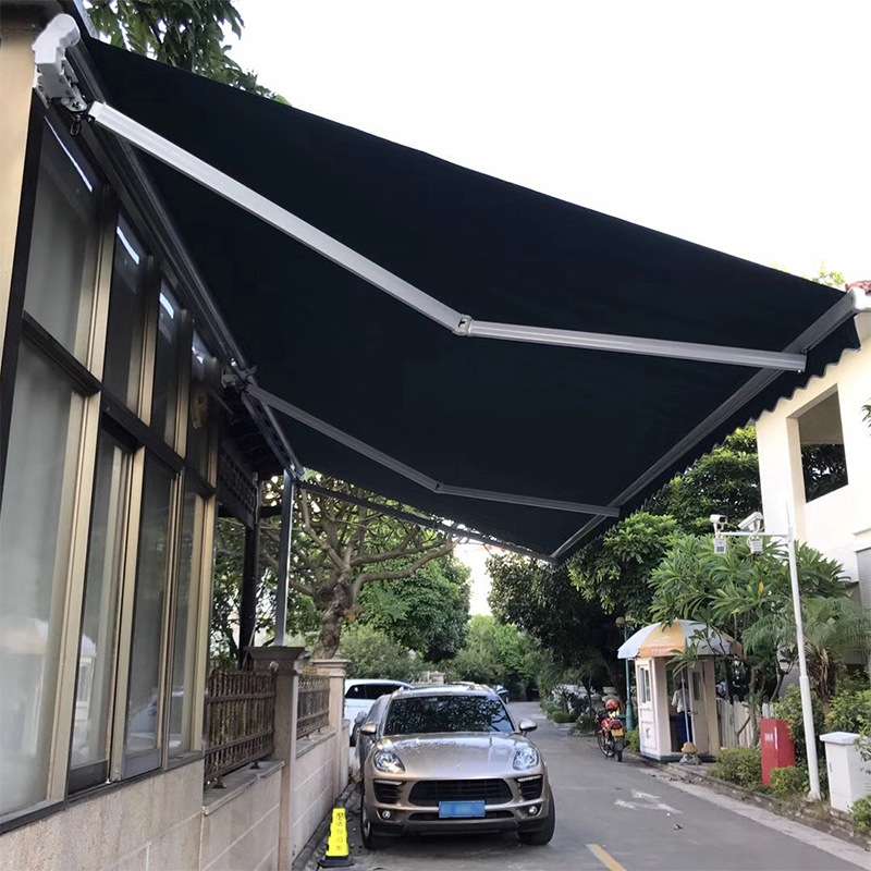 厂家直供双主梁C3豪华型伸缩遮阳篷窗户阳台活动收缩遮阳遮雨蓬