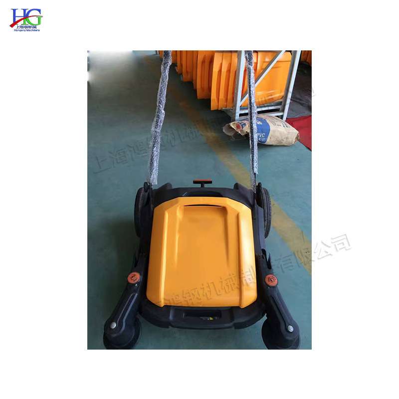 手推式垃圾扫地机 双滚刷街道清扫吸尘器 小区公园绿色环卫清理机
