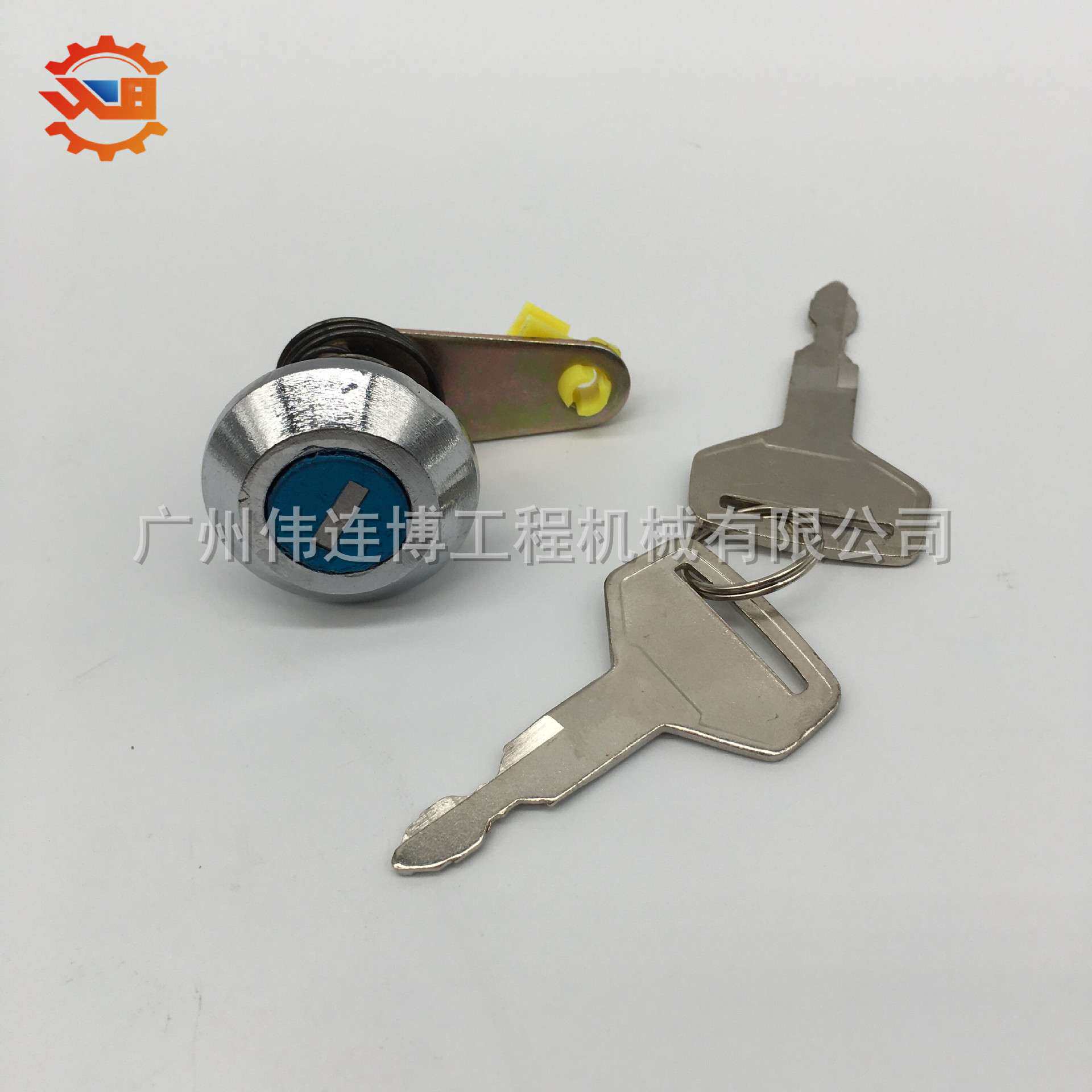 三一挖掘机配件SY55/65/75C-9/135C/200-8驾驶室门锁总成锁芯锁块