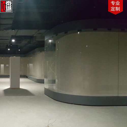博物馆展示柜设计电动文物纪念品玻璃展柜文创书画展览柜古董藏柜
