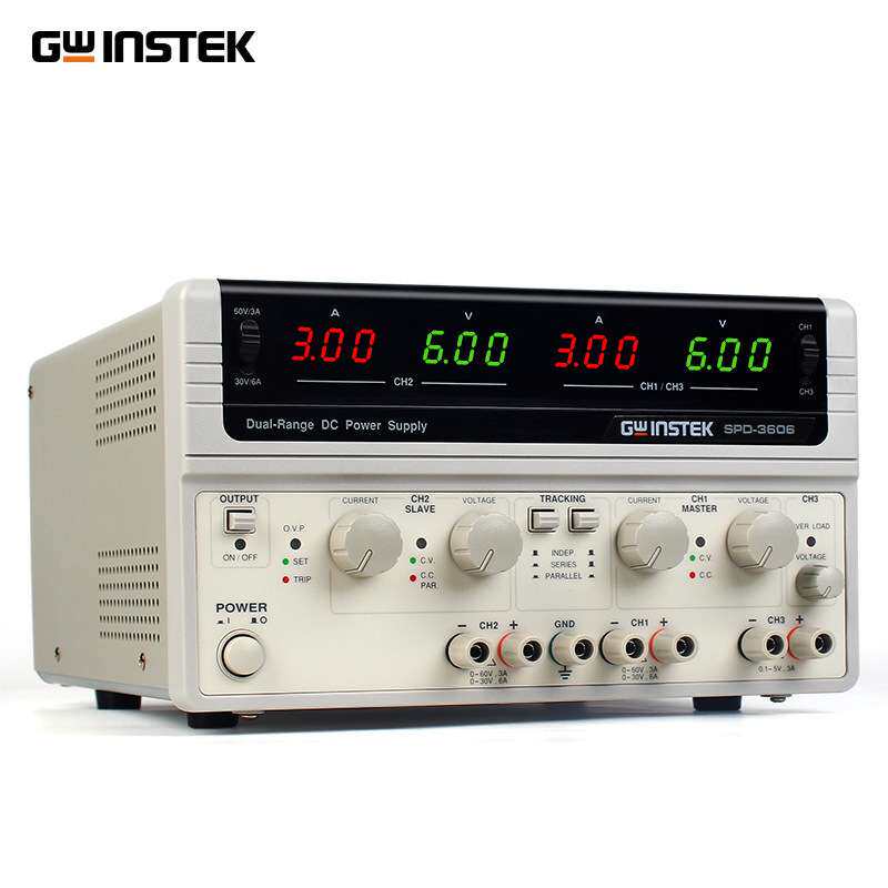 固纬可调多通道SPD-3606开关直流电源稳压直流电源30V6A/60V3A