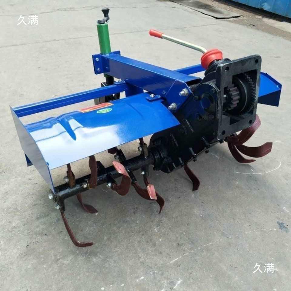 手扶旋耕机新款齿轮传动旋耕耙松土机农用旋耕机手扶拖拉机全套