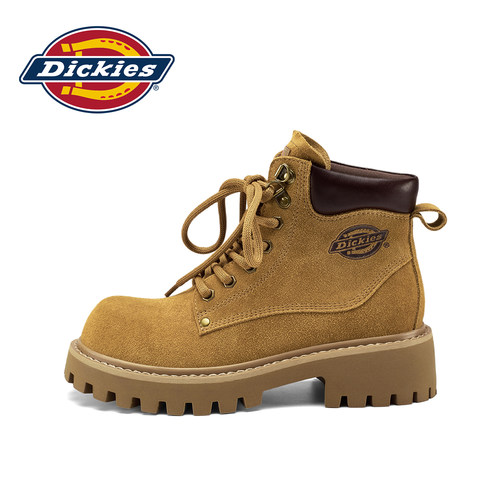 Dickies女复古厚底马丁短靴