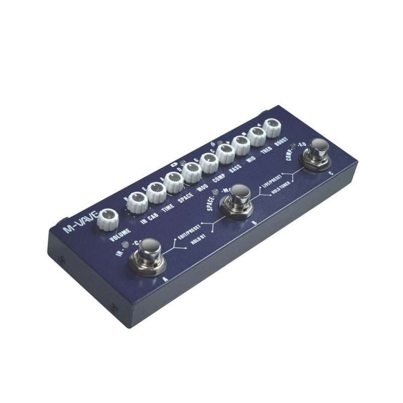 M-WAVE贝斯效果器 迷你小综合Cube Baby BASS电贝司 多种音色效果