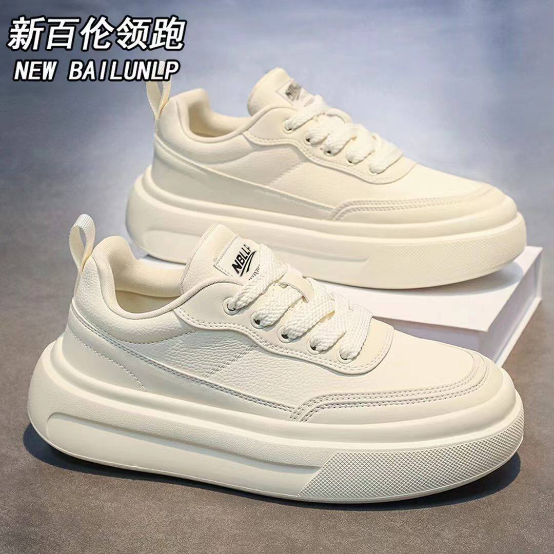 新百伦领跑秋季2026厚底增高透气百搭时尚老爹鞋潮流轻便运动鞋男