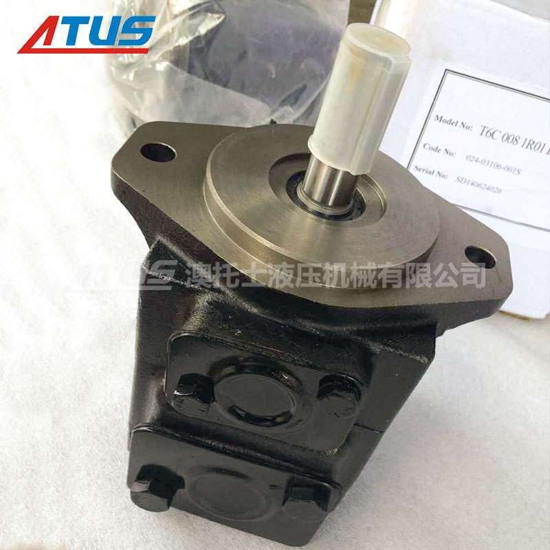 叶片泵T6EC-072-025双联液压泵锻压机床油泵定量泵高压泵