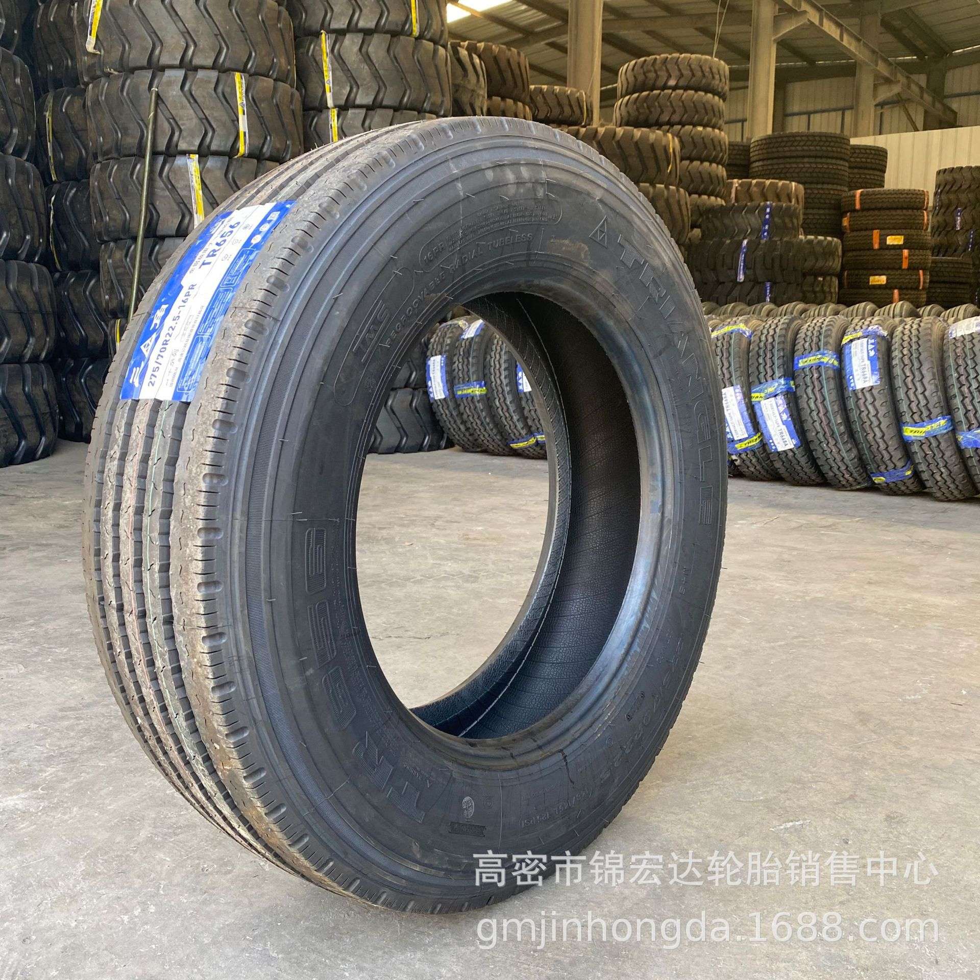 三角平板车真空轮胎295/60R22.5 275/80R22.5拖车轮胎现货