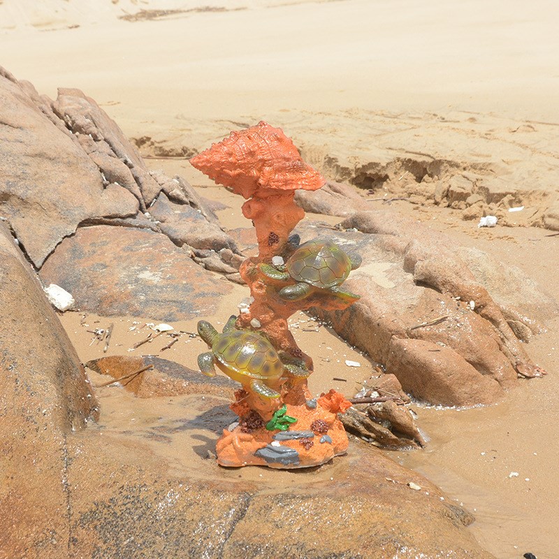 玻璃钢海洋珊瑚雕塑  户外公园商场水景景观装饰仿珊瑚海草摆件