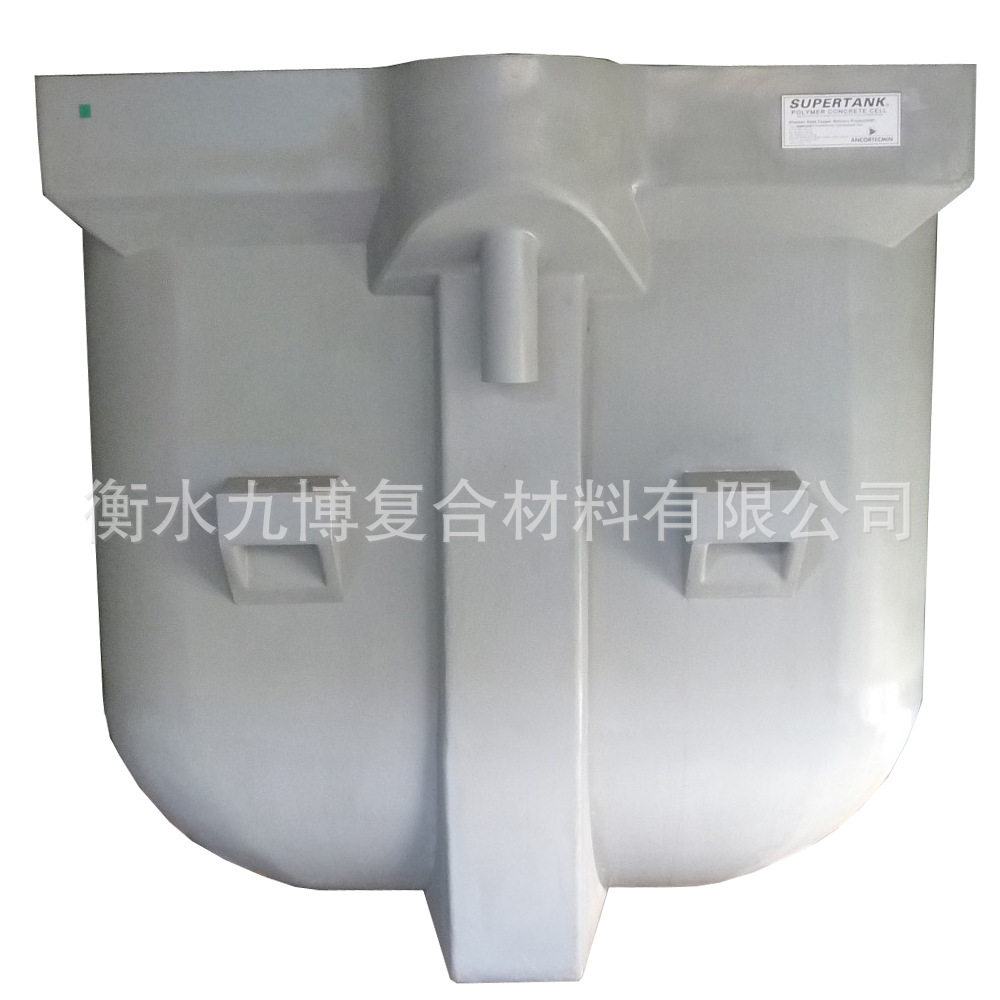乙烯基树脂整体浇铸电解槽