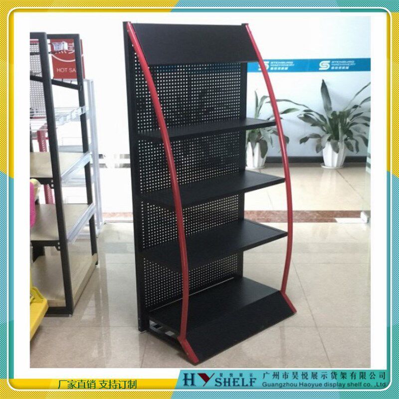 孔板产品展示架 孔板货架 汽车A用品展示架 五金工具挂架 孔板洞