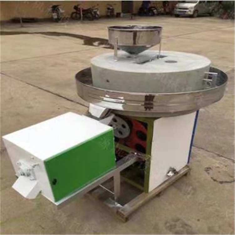 家用型电动杂粮磨粉机 谷物破碎青稞磨面机 加工坊70型石磨
