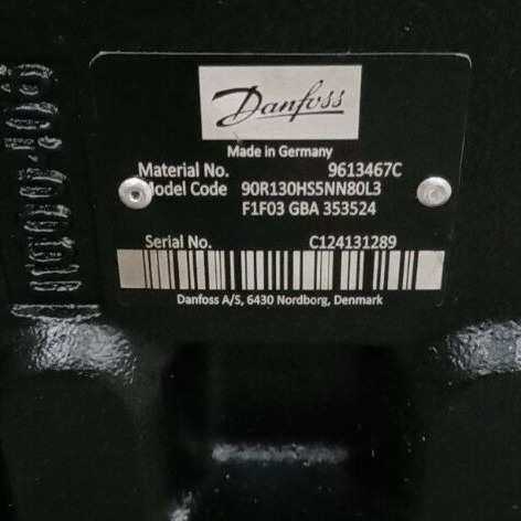 90L100KA1CD80R3F1F00GBA424224丹佛斯DANFOSS液压柱塞泵