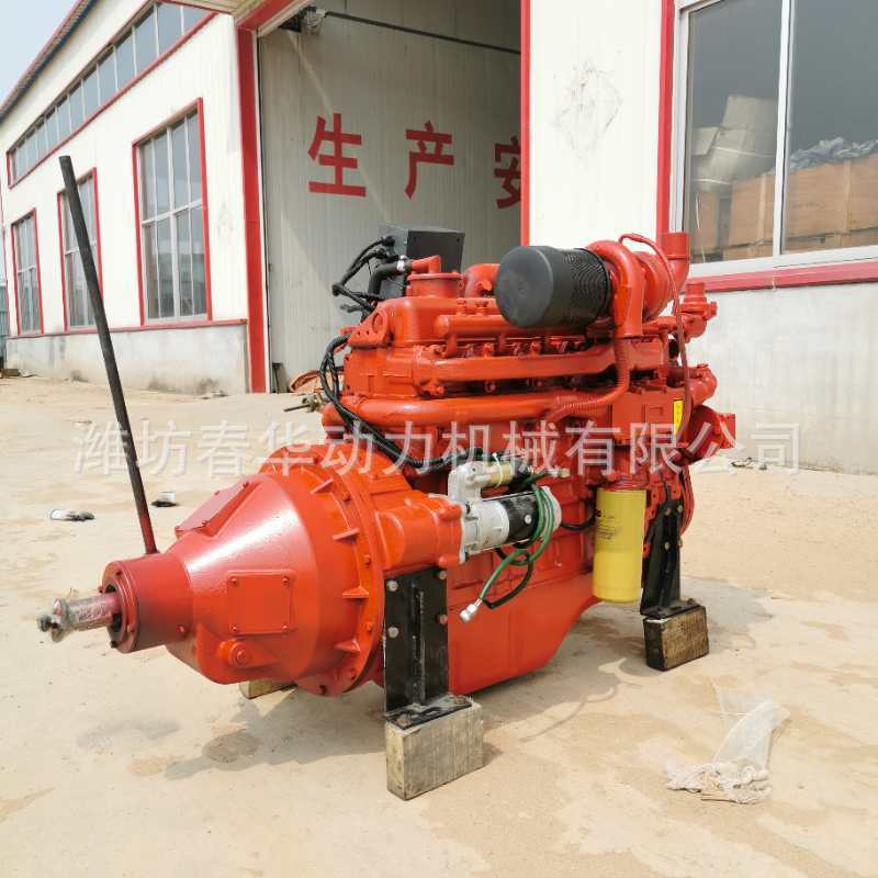 潍柴6缸柴油机配双片大离合器