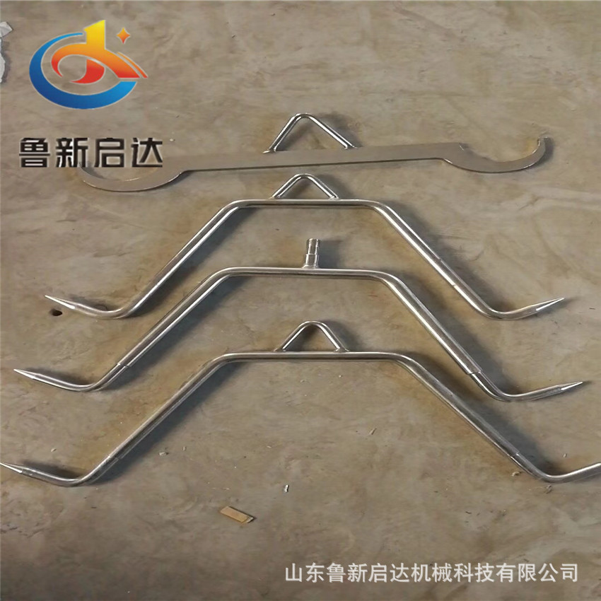 批发屠宰配件 铸钢镀锌滑轮加扁担钩 吊架