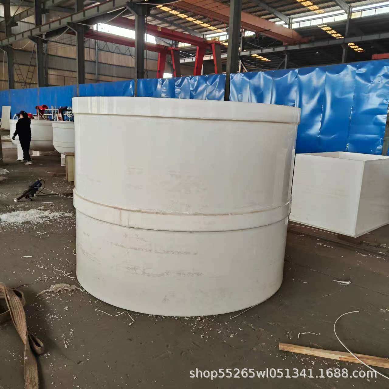 厂家现货pp防腐耐酸碱固液分离槽过滤器 工业抽滤槽PP真空抽滤桶