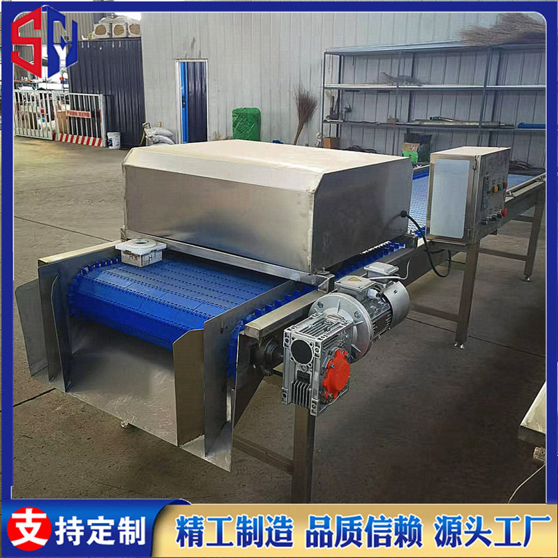 盛诺源泡椒凤爪切段机无骨鸡爪切割分切设备连续式鸡爪切割机