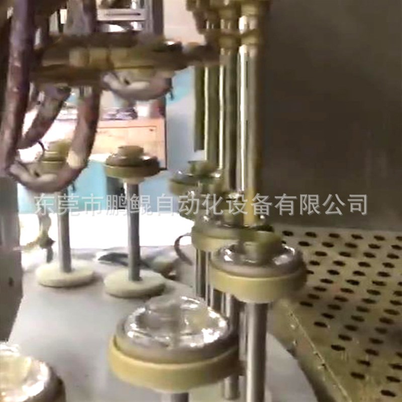直销单轴4工位内壁喷涂机 铝杯全自动喷漆设备 小型喷油设备